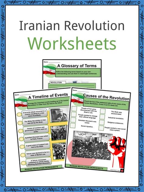 Iranian Revolution Facts, Worksheets & Pahlavi Dynasty For Kids