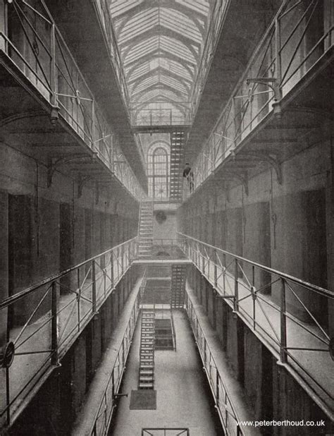 A Grim View Inside Newgate Prison in the 1890s