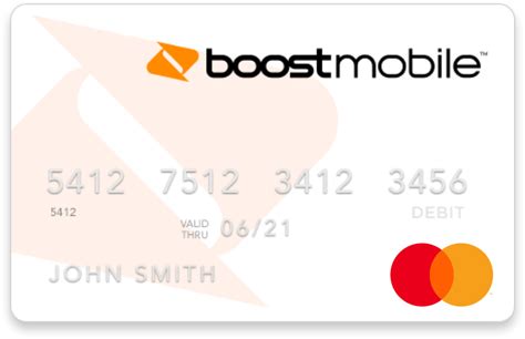 Boost Refill Cards