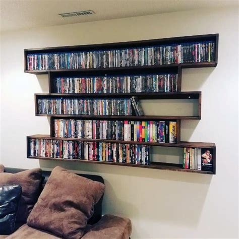 40 DVD Storage Ideas - Organized Movie Collection Designs