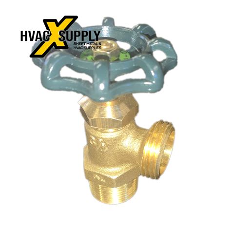 3/4 Hot water tank drain valve – HVAC X SUPPLY