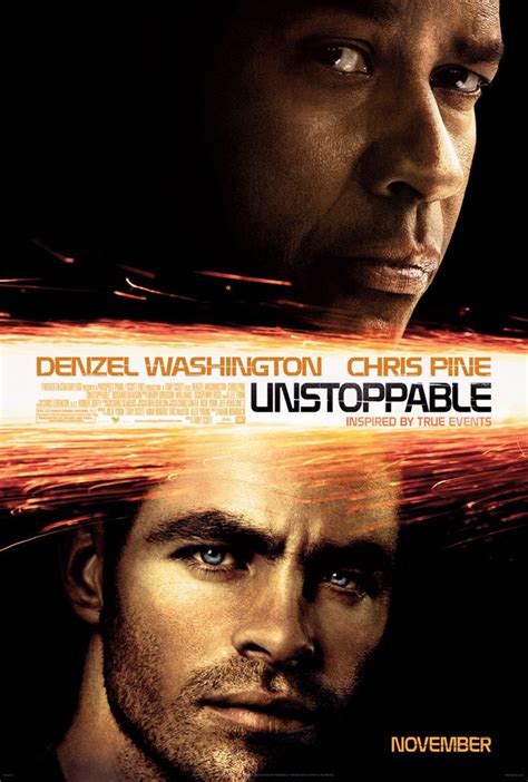 UNSTOPPABLE MOVIE POSTER Double Sided ORIGINAL ROLLED 27x40 DENZEL ...