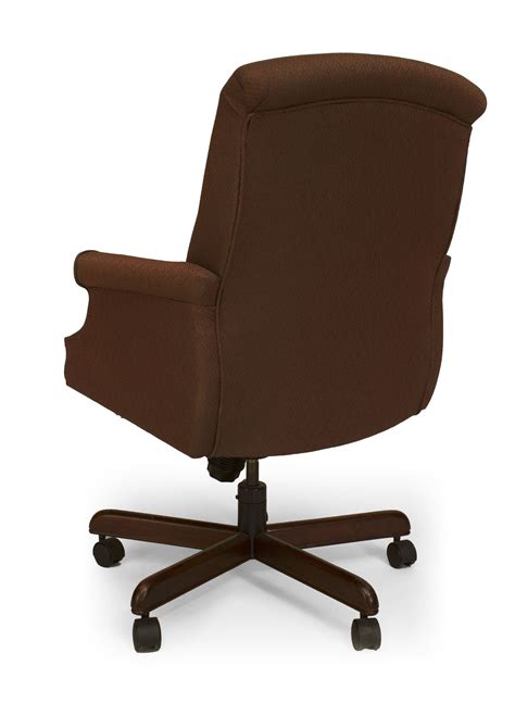 Contemporary upholstered office swivel chair