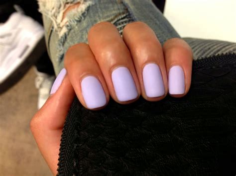 Matte Pastel Purple | Purple nails, Nails, Cute nails