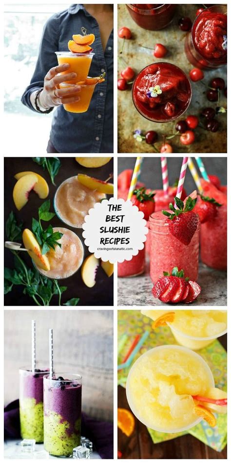 The Best Slushie Recipes | Slushie recipe, Slushies, Yummy drinks