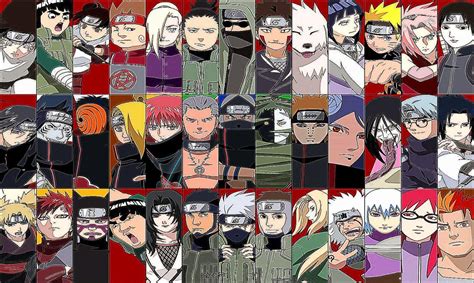 Naruto Shippuden All Characters Wallpapers - Top Free Naruto Shippuden ...