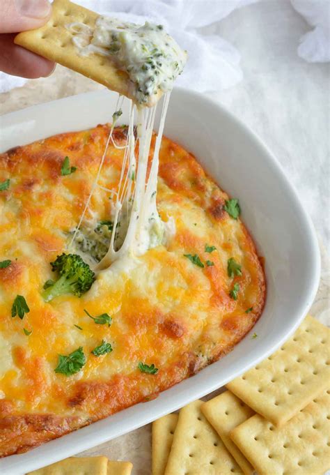 Broccoli Cheese Dip Recipe - WonkyWonderful