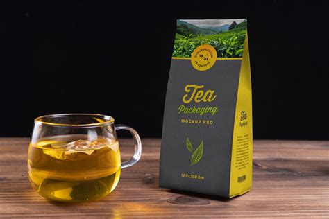 Tea Packaging Template