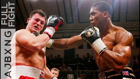 Full Fight | Anthony Joshua Vs Hrvoje Kisciek TKO - YouTube