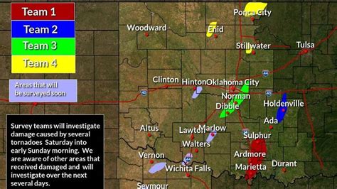 National Weather Service surveys extensive tornado damage across key ...