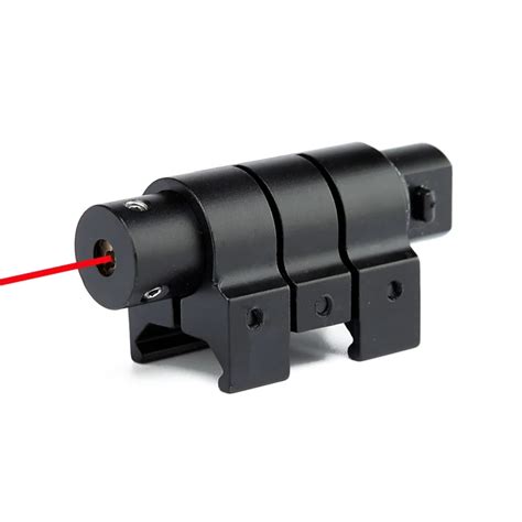 Tactical Compact Red Laser Dot Sight 1mW Mini Pistol Red Laser Sight ...