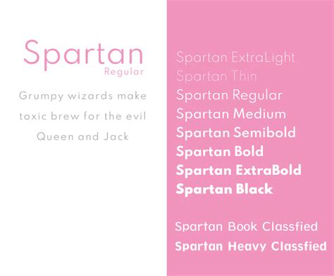 17 Fonts Similar to Spartan | Envato Tuts+