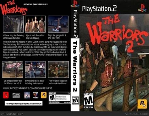 The Warriors PS2 ISO Highly Compressed Download 2.25GB