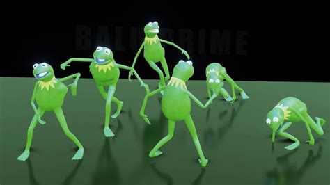 KERMIT FROG meme dance - YouTube