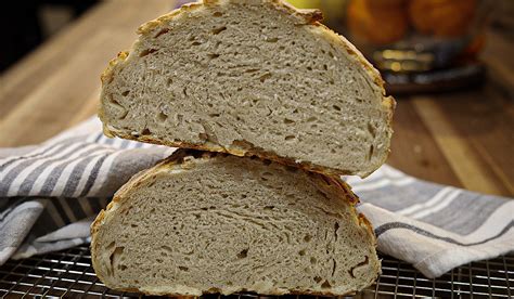 Simple No Knead Sourdough Bread - Simple is Gourmet