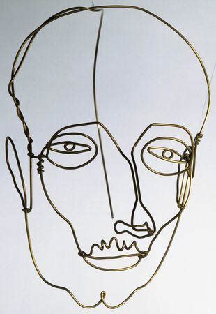 Portrait of a Man - Calder Alexander - WikiArt.org