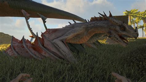 ARK on Xbox One New Fire Wyvern I Hatched on Ragnarok That Has Cool Colors - ARK: Survival Evolved