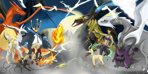 Pokemon Battle by Gem88 on DeviantArt