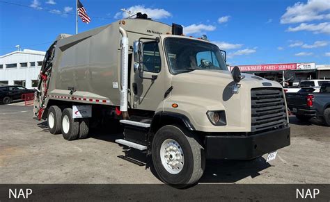 2013 Freightliner M2 25 yd McNeilus Rear Loader Garbage Truck Tampa FL ...