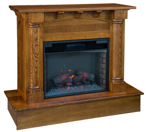 Amish Felix Wall Fireplace from DutchCrafters Amish Furniture