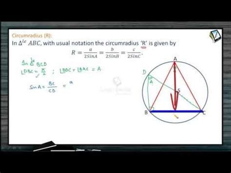 Circum Radius from Properties of triangle - YouTube