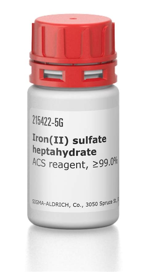 IRON(II) SULFATE HEPTAHYDRATE, 99+%, & | Merck Life Science Indonesia