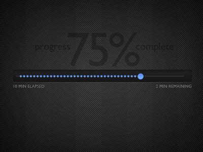 Progress Bar - Rebound by Jesse Wallace on Dribbble