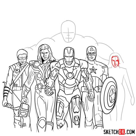 How to Draw the Avengers from the 2012 Film: A Step-by-Step Guide