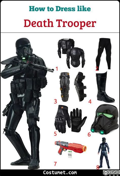 Death Trooper Costume for Cosplay & Halloween