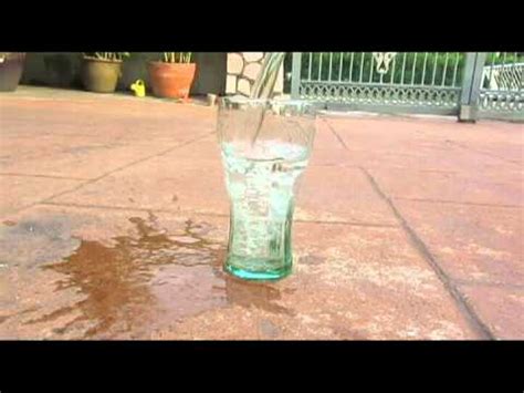 Slow Motion Water Spilling - YouTube