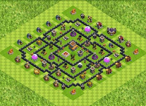 Base Designs: Town Hall 8 - War Base