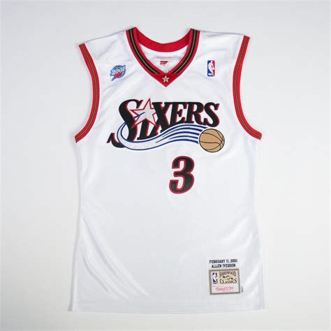 Authentic Allen Iverson Jersey (01 All Star) – Corporate