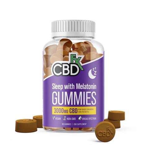 Buy CBD Gummies for Sleep with Melatonin 1500–3000mg | CBDfx