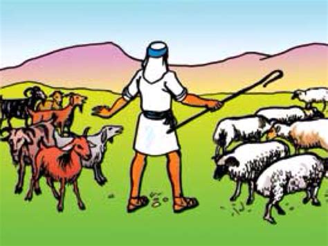 Clipart Goat Jesus Parable Sheep