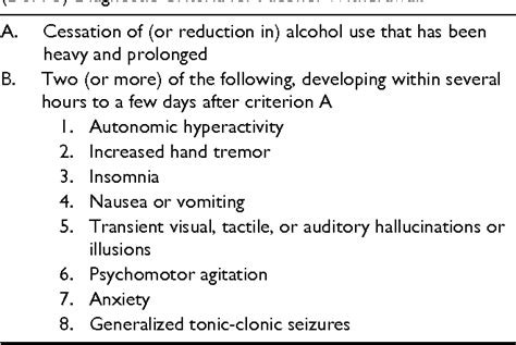 [PDF] Treatment of Severe Alcohol Withdrawal | Semantic Scholar