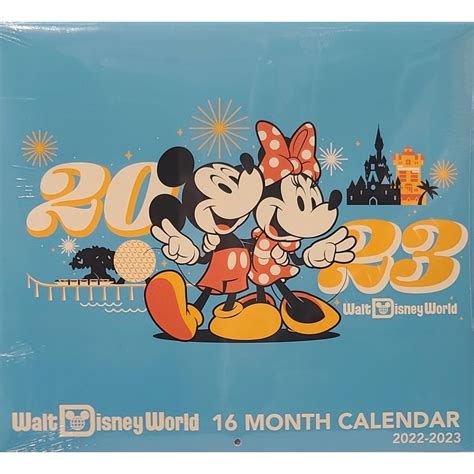 Disney 16 Month Calendar - Walt Disney World - 2023