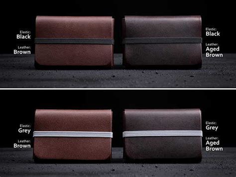 Handmade Personalized Minimal Leather Wallet with RFID Card | Gadgetsin