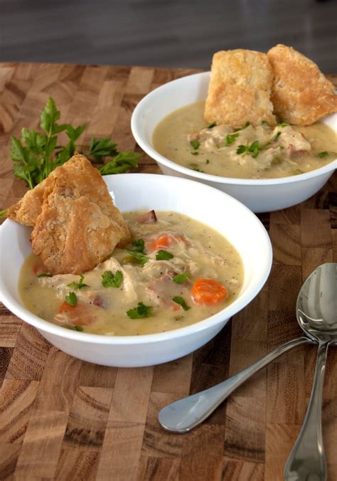 Chicken Stew With Biscuits (Deconstructed Chicken Pot Pie) | Best Ina ...