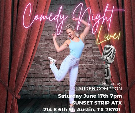 Lauren Compton on Twitter: "Tomorrow night at 7pm!! (Saturday Night ...