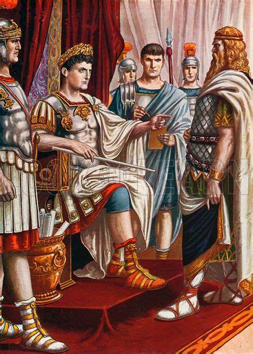 King Decebalus surrendering to the emperor Trajan | Roman history, Emperor, Ancient rome