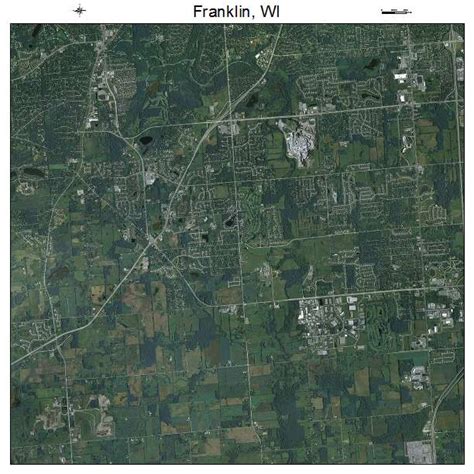 Aerial Photography Map of Franklin, WI Wisconsin