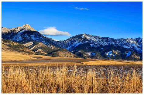 Four Magnificent Mountain Ranges Surrounding Bozeman, Montana