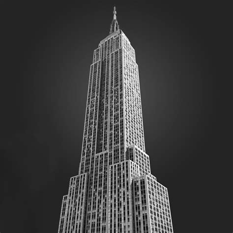 empire state building 3d model