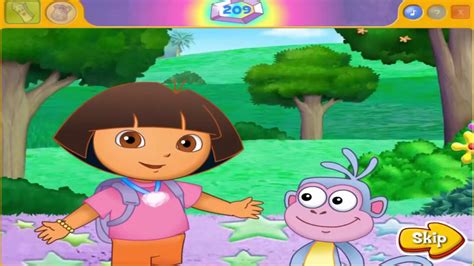 Dora's Big Birthday Adventure Game Play - YouTube