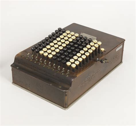 Comptometer, Pronounced Like Thermometer | Cooper Hewitt, Smithsonian Design Museum