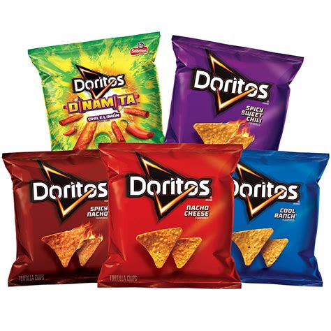 Doritos Flavored Tortilla Chips, Variety Pack, (Pack Of 40), 44% OFF