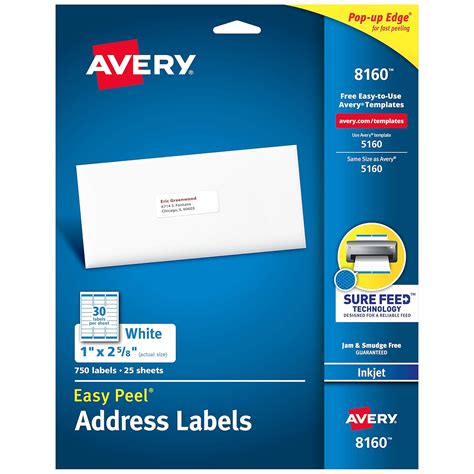 Avery Label Template 8987 - Ythoreccio