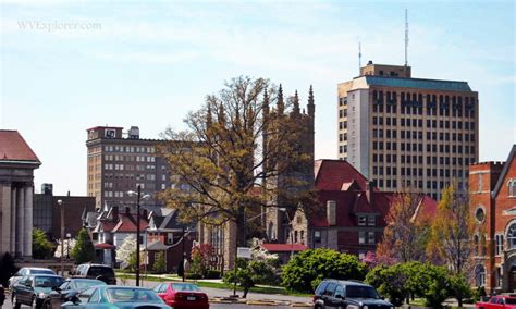 Downtown skyline in Huntington - West Virginia Explorer