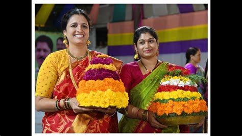 Telangana Traditional Festival Of Bathukamma | History Of Bathukamma ...