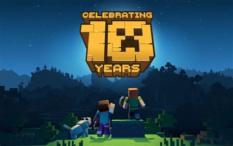 Minecraft 10-Year Anniversary Wallpaper Download - Play Nintendo.